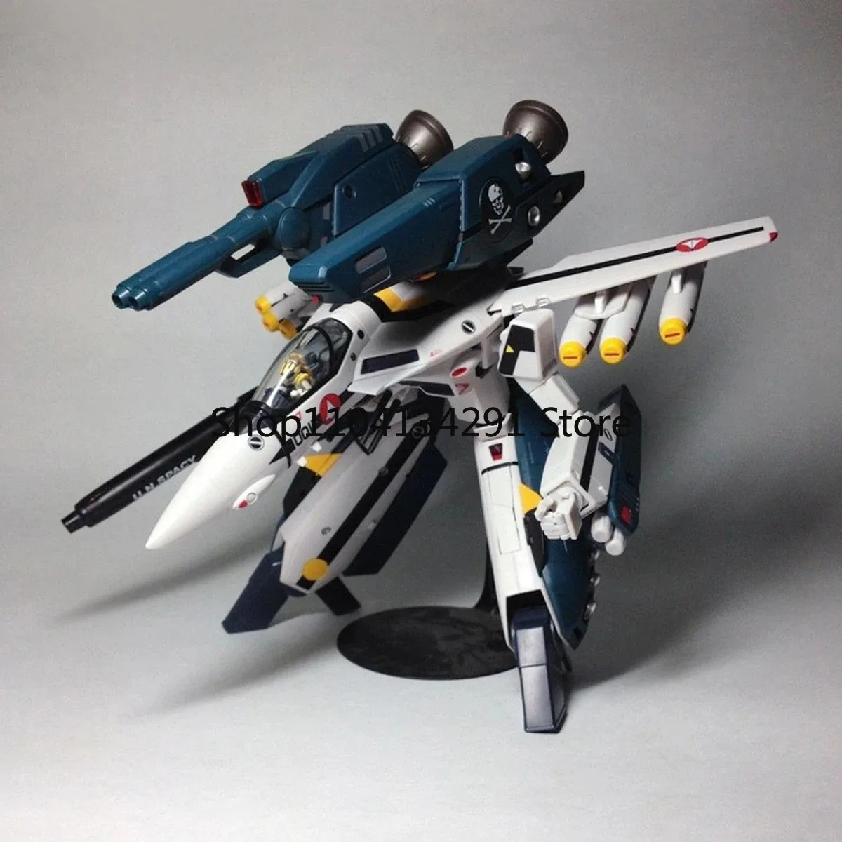 Original Valkyrie Factory 1/60 VF-1S Yamato Macross Series Roy Focker Fully Remodeled Action Figure Model 18CM - Image 3
