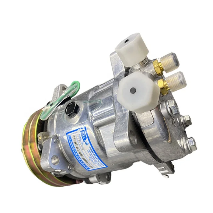 23Y-58B-03000 263-58-01000 24V heavy truck parts AIR CONDITIONING COMPRESSOR for SHANTUI Ari conditioning compressor