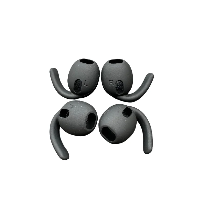 2 pares de pontas de ouvido de silicone, fones de ouvido macios e confortáveis, para fones de ouvido Samsung Galaxy buds3 para fones de ouvido sem fio R530