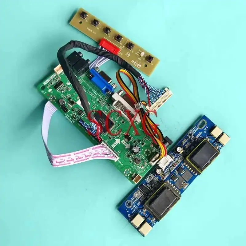 Para m240hw01 v0/v2/v4/v5 placa controladora de tela do monitor do portátil 24 "kit diy lvds 30 pinos hdmi-compatível vga dvi 4ccfl 1920*1080