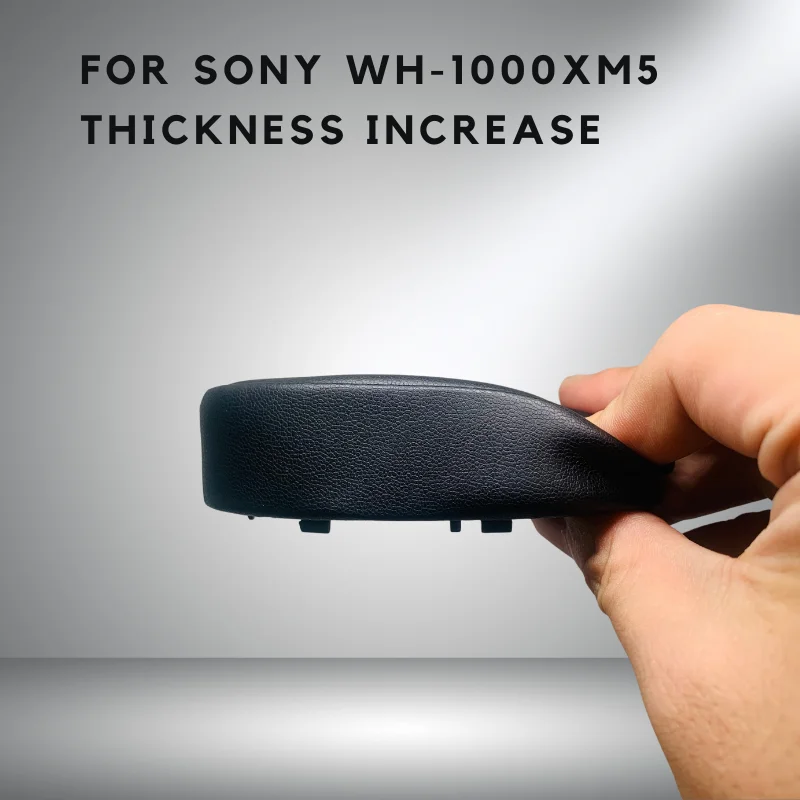 Számára sony WH-1000XM3 WH-1000XM4 WH-1000XM5 over-ear Fejhallgató, Fül Lábszárvédő vel softer Protein bőrből, Pót- Vastagság