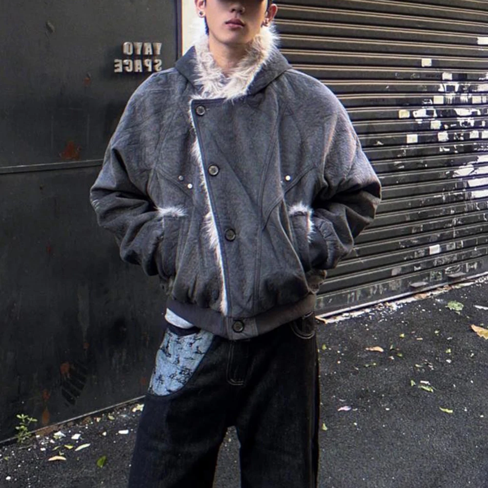 2025 Winter New Men's Solid Co - Street Fashion Men 2025 review and price