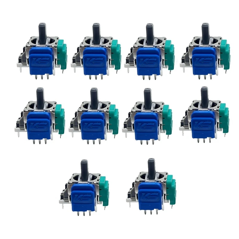

10PCS TMR Electromagnetic Joystick For One/Series S/X Gamepad Upgrade TMR Joystick 3D Analog Thumbstick Controller