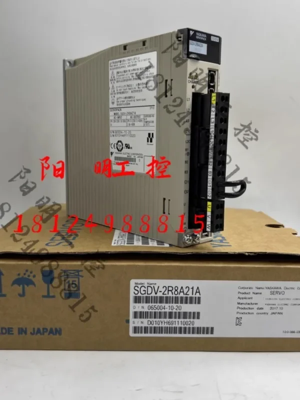 Estoque servo autêntico, SGDV-R70A R90A 2R1A 2R8A 1R6A 3R8A01A 01B002000