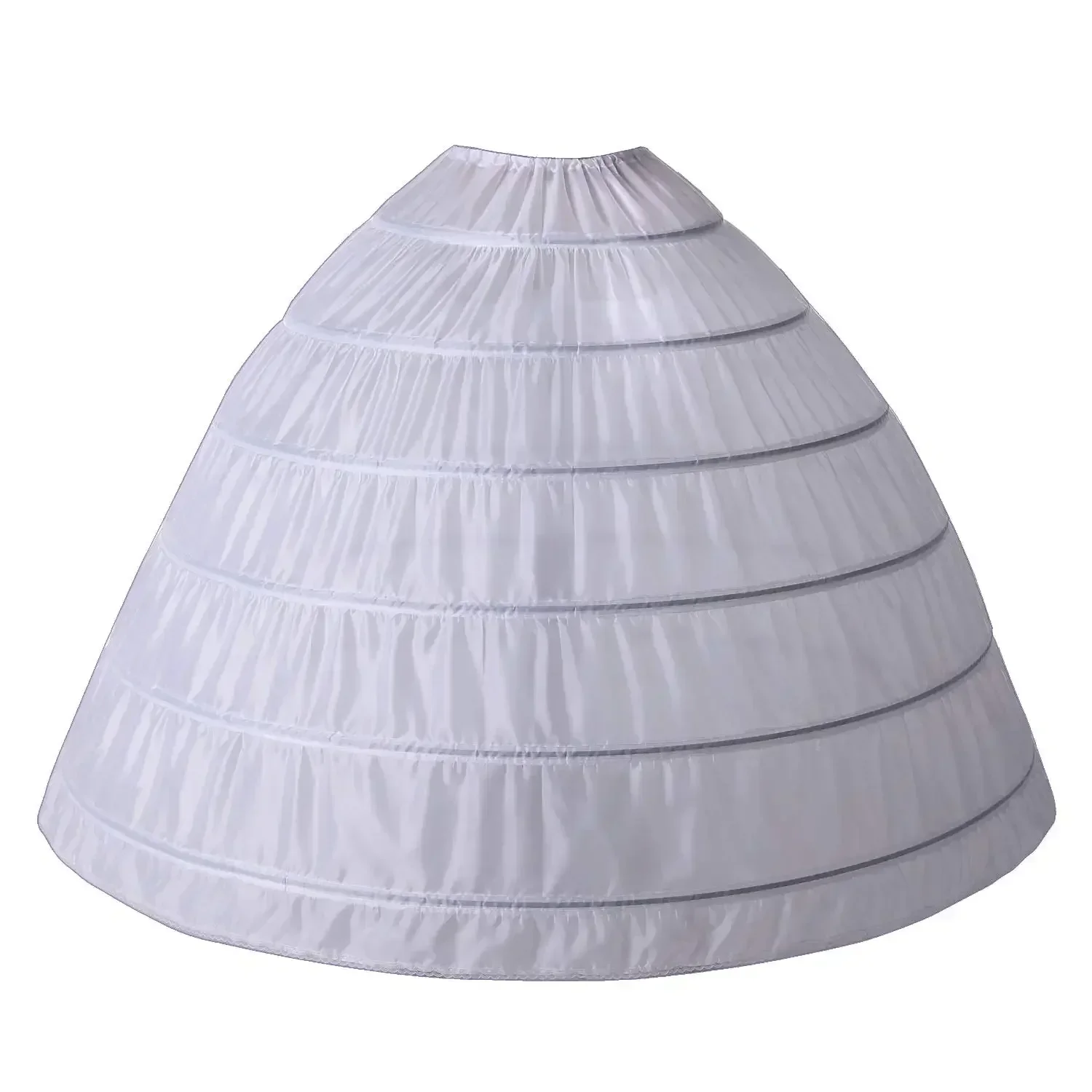 

Пышная кринолиновая юбка-панталон с 6 обручами для свадебных платьев