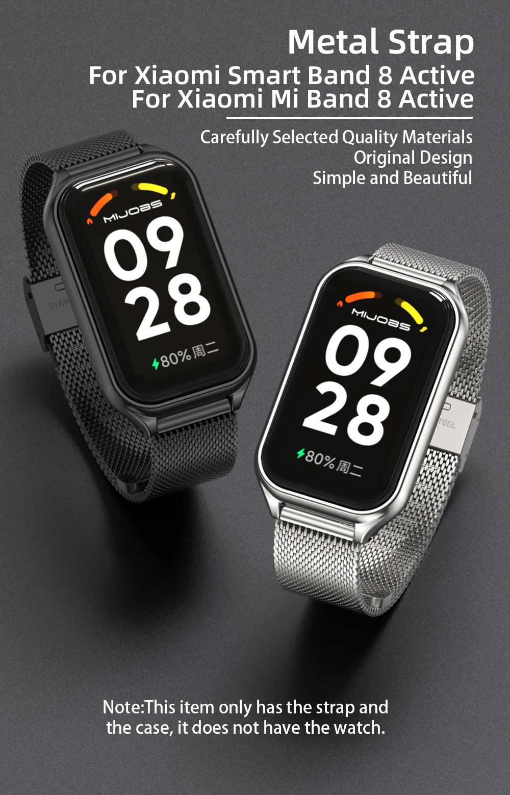 Bracelet De Rechange Pour Xiaomi Mi Band 8 - Kwmobile - Neuf