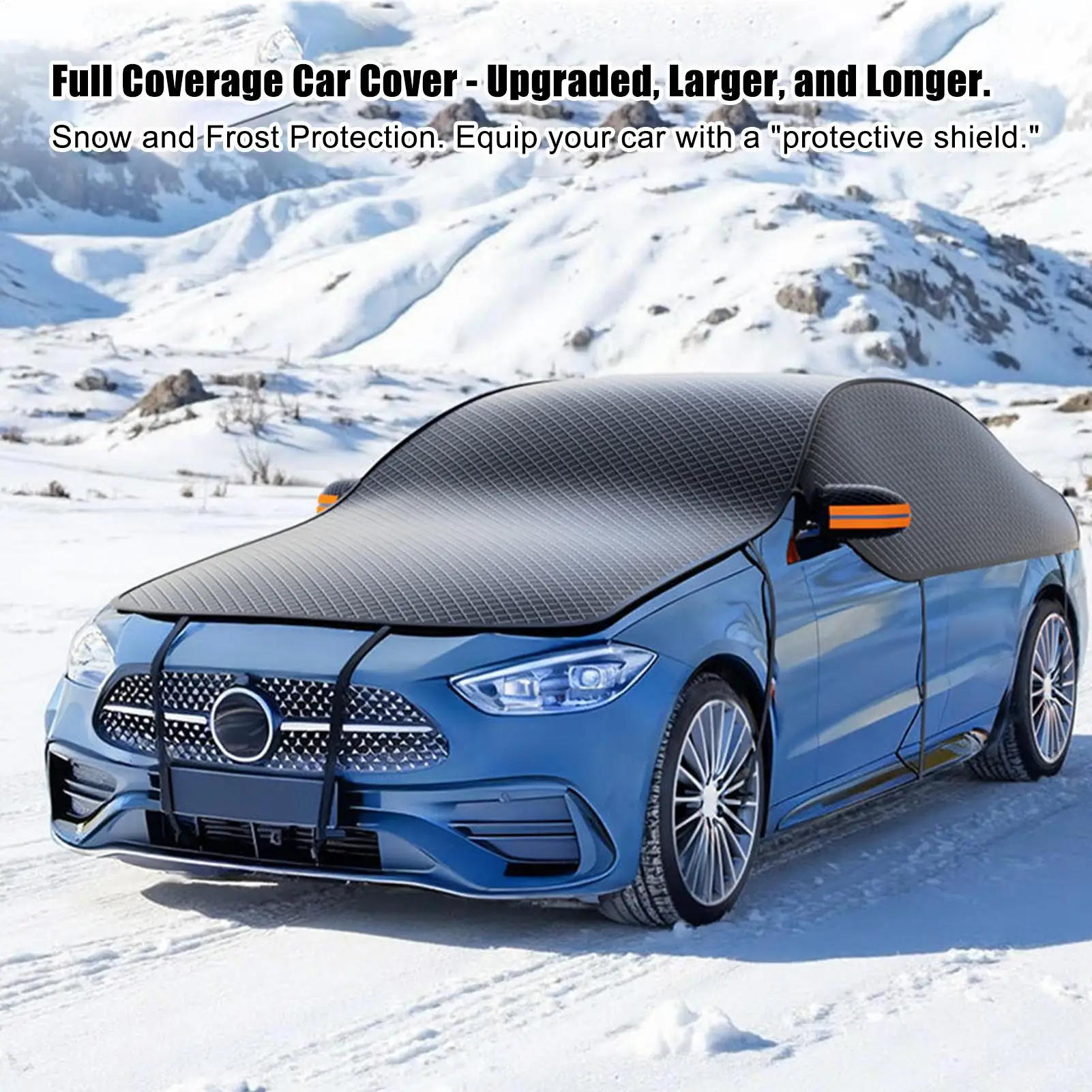 

Windshield Snow Cover Car Window Snow Protector Vehicle Window Ice Protection for Winter Outdoor Parking RV Garage SUV Vehicle