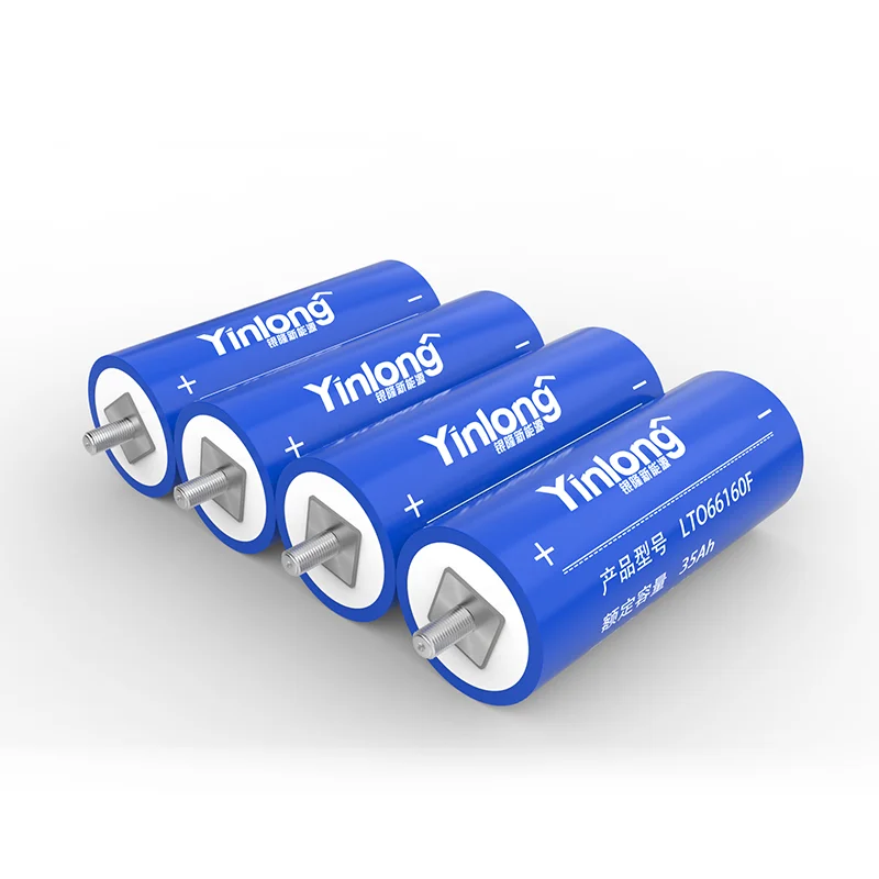 4PCS 2.3V 35Ah battery original Yinlong LTO 66160 10C discharge DIY 12V 24V low temperature resistant lithium Titanate batteries