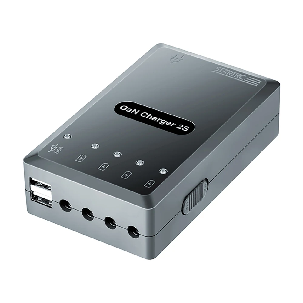 STARTRC 4in1 Smart Battery Charger US/ EU Plug GaN 120W Constant Voltage Cell Manager for DJI AIR 2S/AIR 2 Accessories