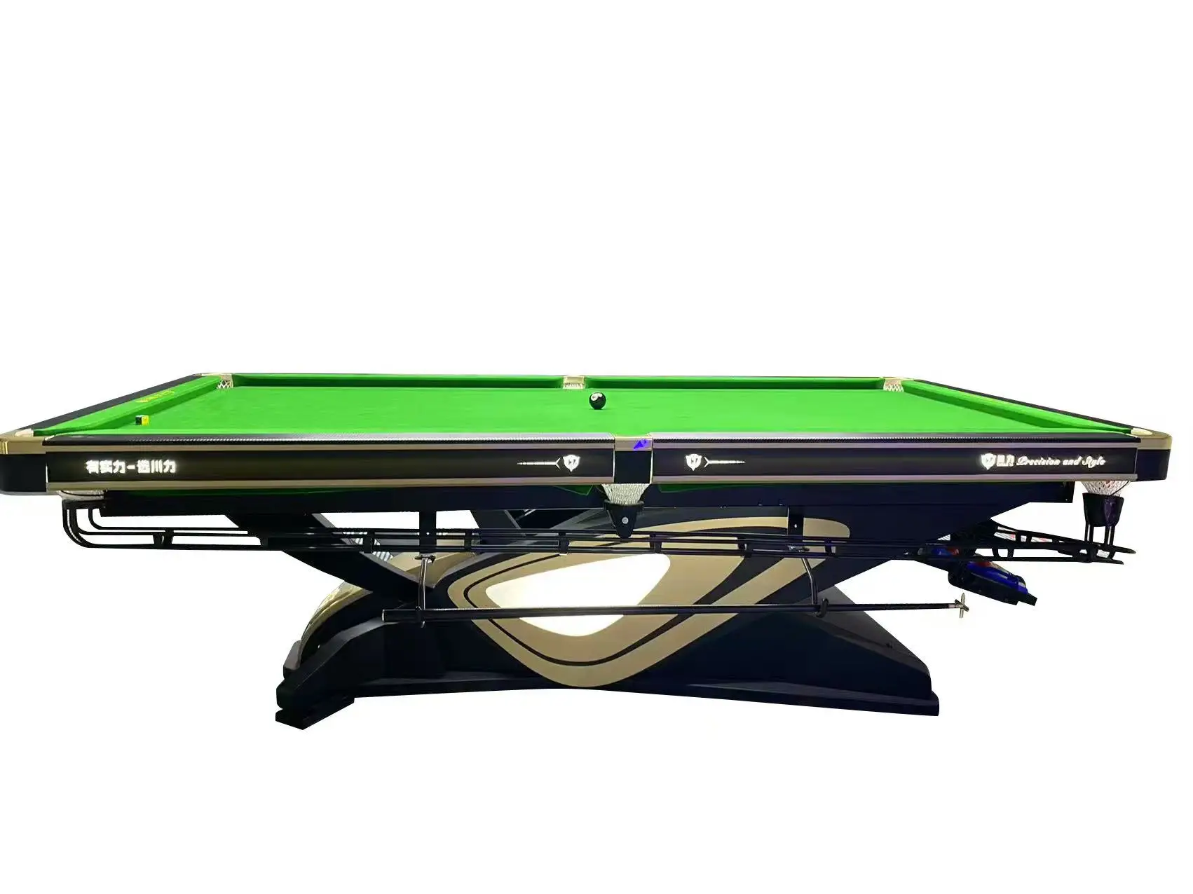 Custom Size Solid Wood Fancy 8 Ball Pool Table for Club Use Indoor Sports Chinese Snooker & Billiard Tournament Grade Wholesale