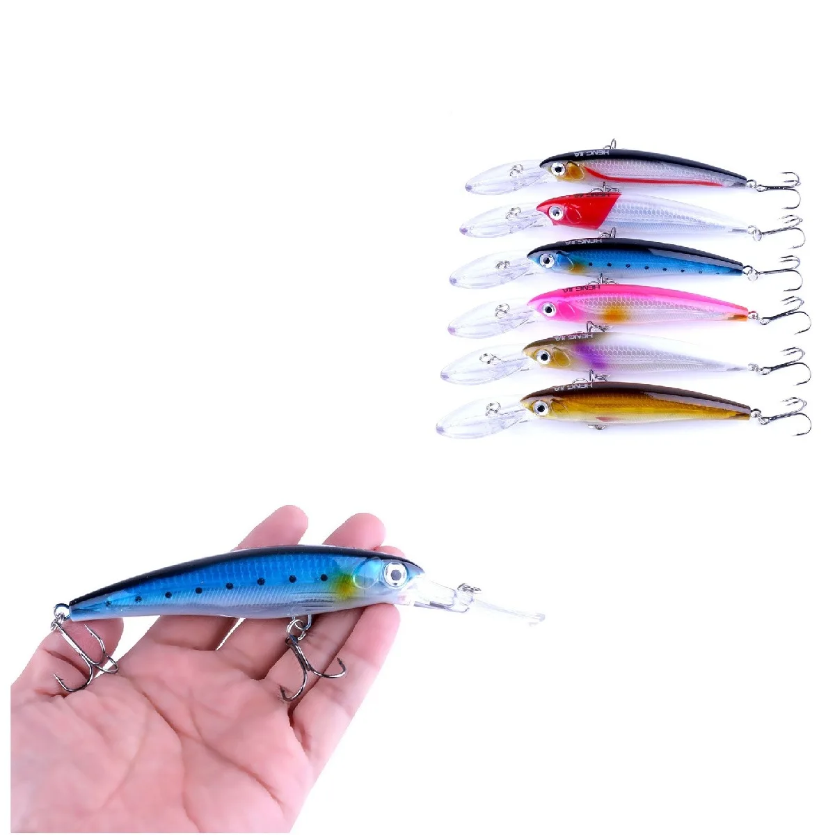 Long Tongue Slow Sink Minnow Lure 30g Saltwater Long Cast Luminous Realistic Hard Bait Sea Bass Outdoor Fishing Tackle