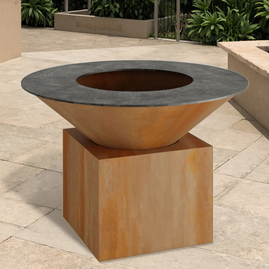 

Укороченный стальной европейский гриль для барбекю, металлический барбекю, уличный угольный гриль для барбекю, барбекю