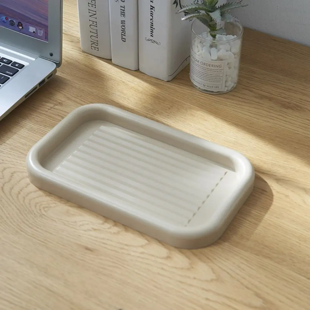 Desktop Storage Desktop Pen Display Tray Pen Holder Rack Large Capacity Pen Pen Pencil Case Tray Plastic Stationery Case