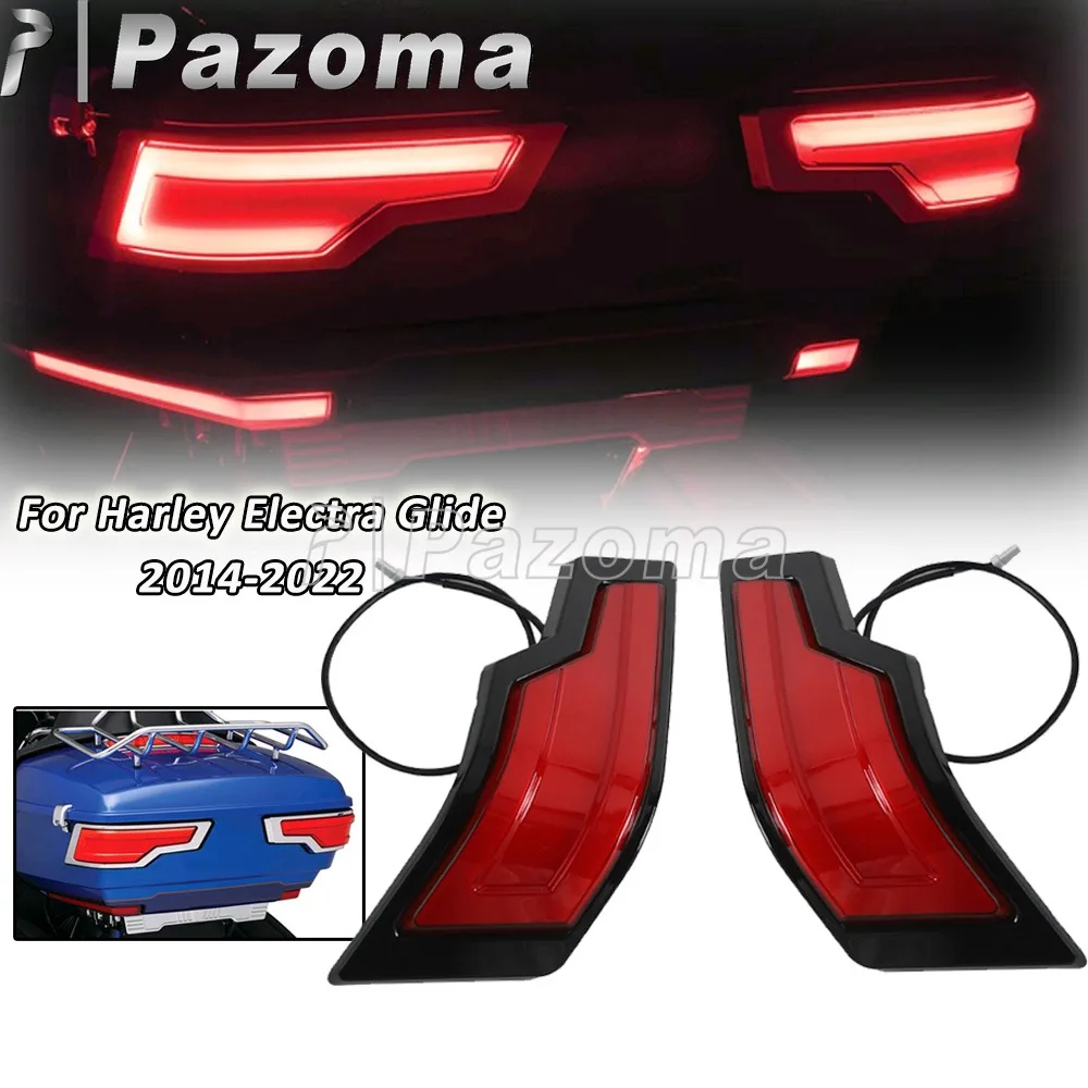 Rear Tour Trunk Pack LED Light For Harley Road King FLHR Classic FLHRC FLHRSE FLHRXS Electra Glide Standard FLHT FLHTCU 2014-24