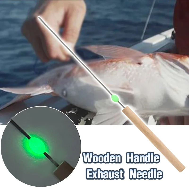 

Stainless Steel Deflating Needle Sea Fishing Help Release Fish Gas Venting Tool Deep Sea Fish Exhaust Hollow Needle Tool