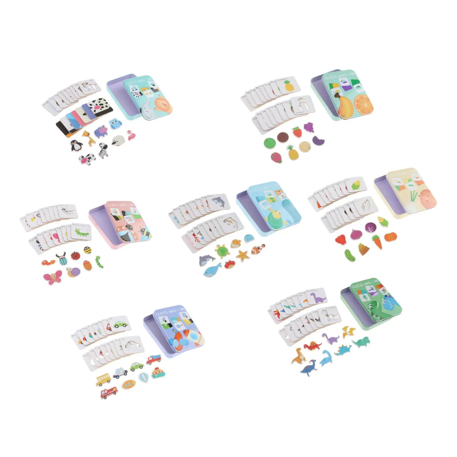 

Flash Card Jigsaw Cognition Puzzle Shape Matching Cognitive Learning Early Education Card Toys