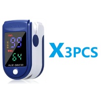 1/3pcs Oximeter Portable Fingertip Pulse Blood Oxygen Saturation Monitor LED Display Fingertip Oximeter Testing SpO2 Health Care