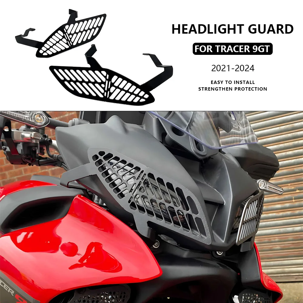 

Для YAMAHA TRACER 9GT 2021-2024 аксессуары для мотоциклов, нижняя головная фара, решетка, защитная крышка