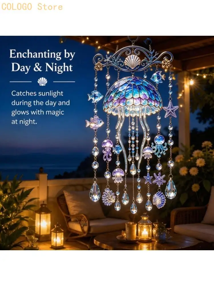 Outdoor Home Ocean Acrylic Piece for Porch Post or Garden Wall D0LD