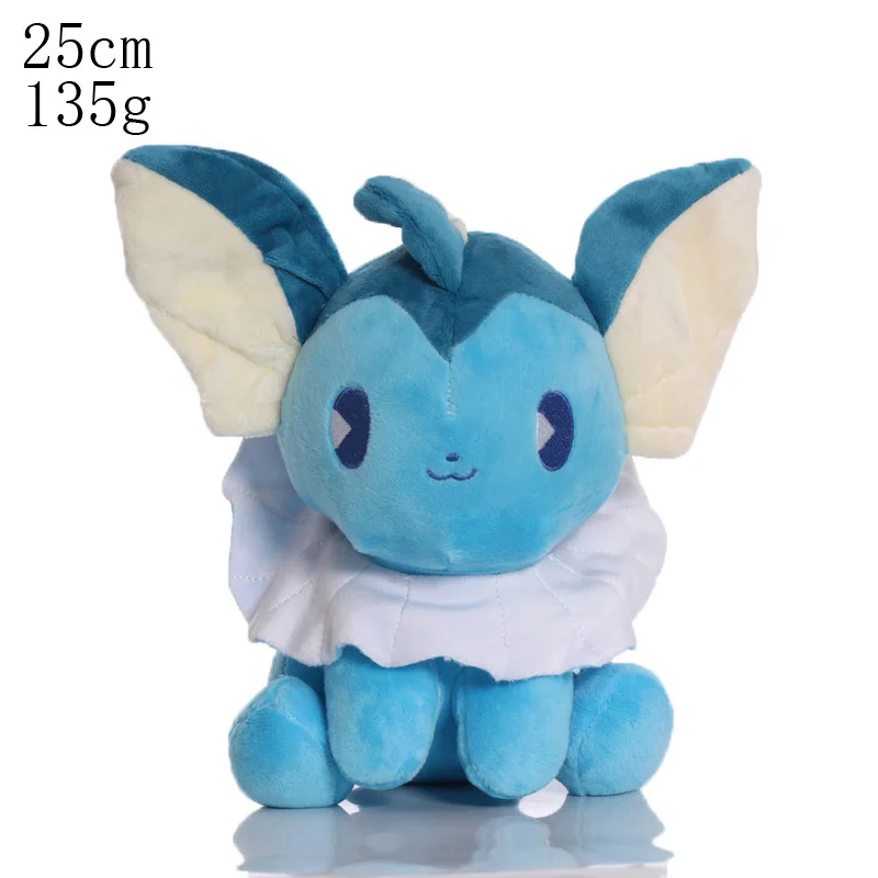 مجموعة البوكيمون إيفي من القطيفة Flareon Vaporeon دمية محشوة Espeon Umbreon Glaceon Leafeon Sylveon plushies لعبة هدايا عيد الميلاد للأطفال #5