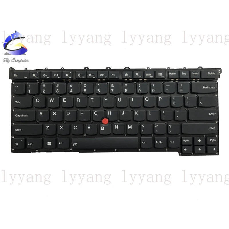 f  New For Lenovo Thinkpad X1 Carbon Gen 3 3rd 2015 US Keyboard With Backlit