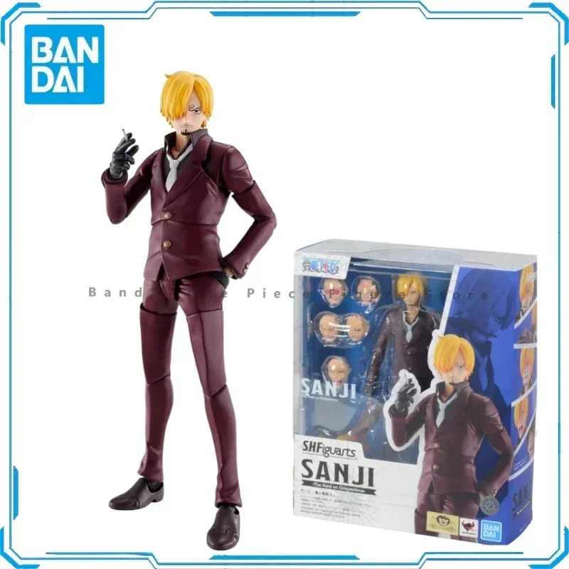 

В наличии оригинальная цельная Bandai Sanji Ghost Island Chapter, экшн-фигурка, анимационная игрушка, подарок, коллекционная модель аниме, хобби