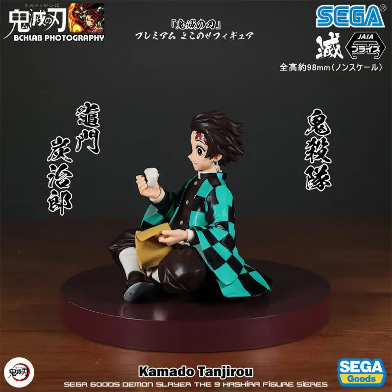 Genuino in Magazzino SEGA Demon Slayer Kimetsu no Yaiba Premium Chokonose Kamado Tanjirou Figura Noodle Stopper PVC Modello Anime Giocattolo