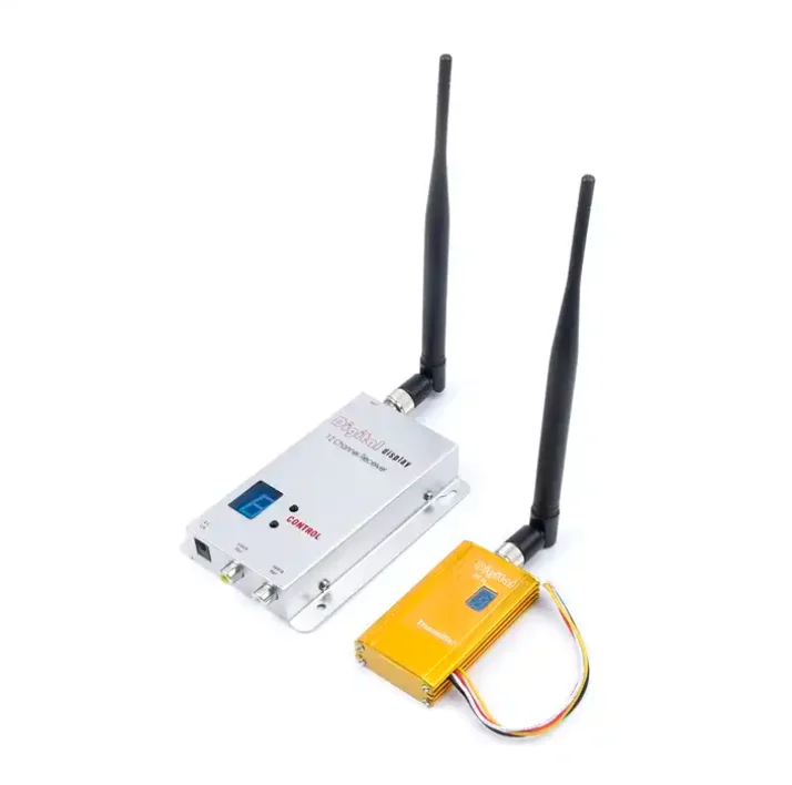 2023 vendite calde 1.2Ghz 1.2G 8CH 1500mw trasmettitore e ricevitore Audio Video AV Wireless FPV