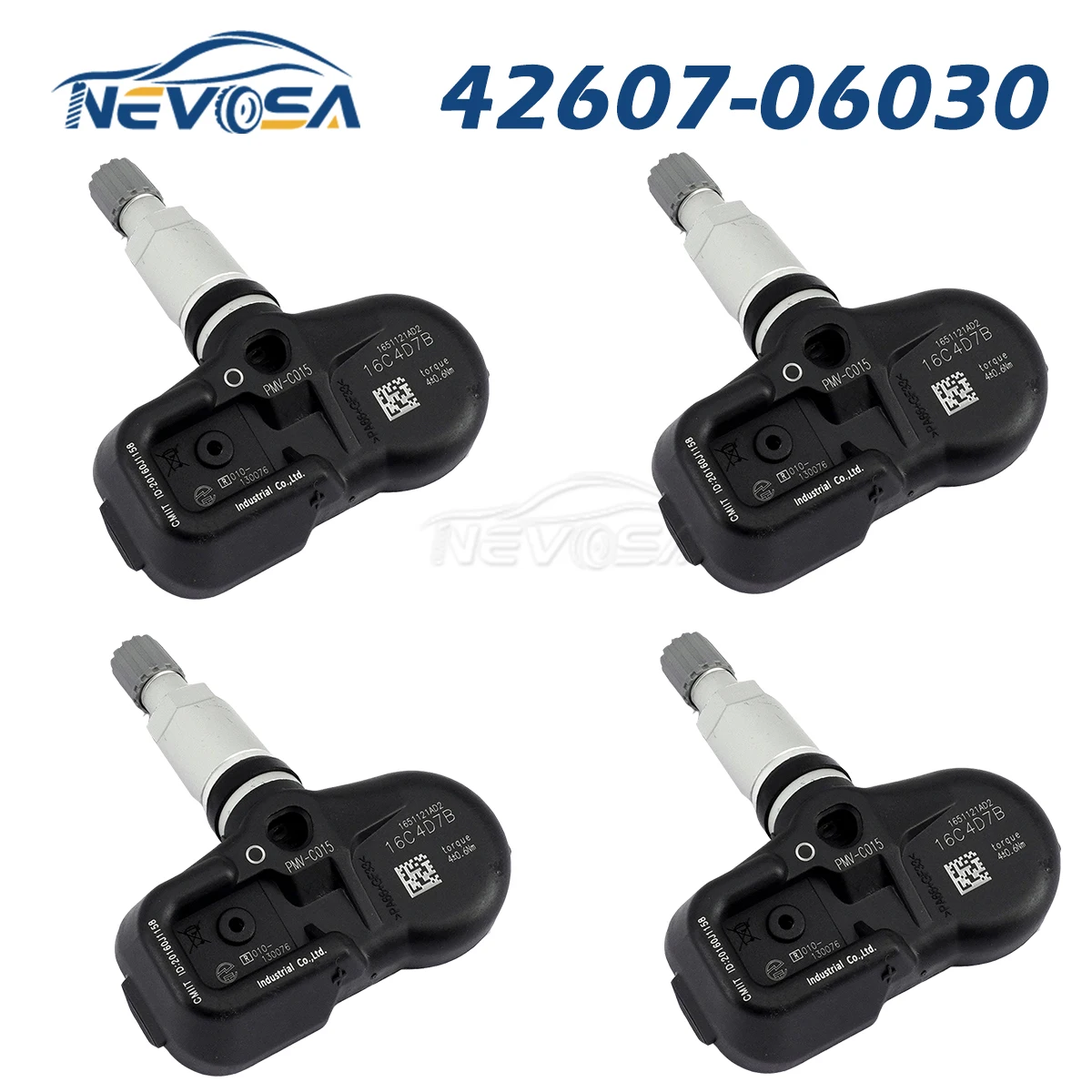 

Nevosa 42607-06030 TPMS Sensor For Lexus ES LS RX LX Toyota Avalon Land Cruiser C-HR Highlander Camry Tacoma 42607-33050 4PCS