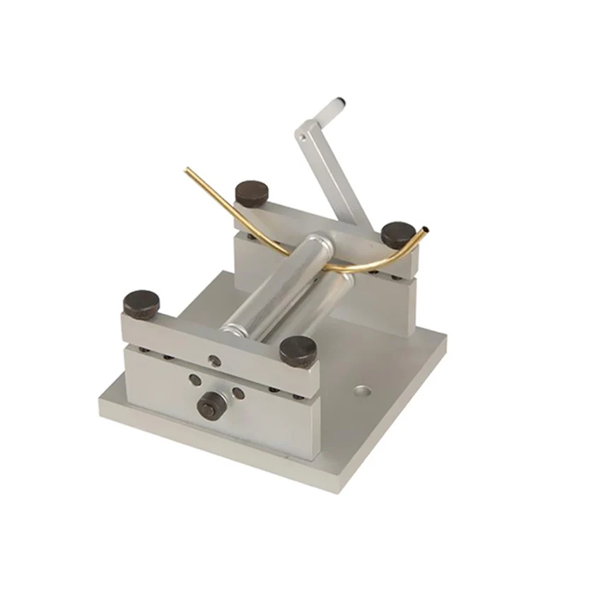 S/N:20013 DIY Manual Plate Rolling Machine Small Household Processing Tool Soft Metal Sheet Soft Metal Tube Mini Bending Machine