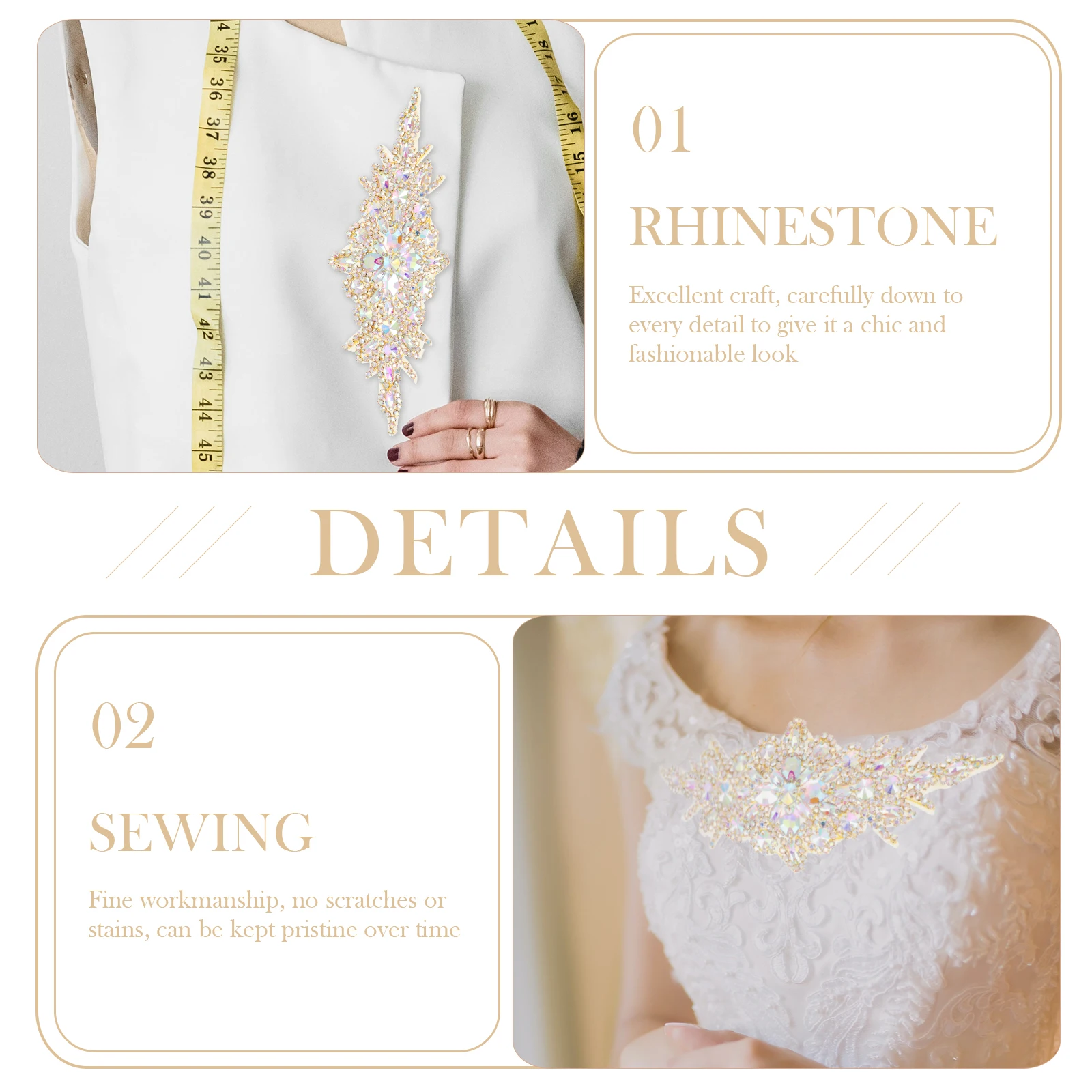 

Crystal Belt Decoration Bridal Accessories Dress Rhinestone Wedding for Bride Belts Women Rhinestones Miss Applique