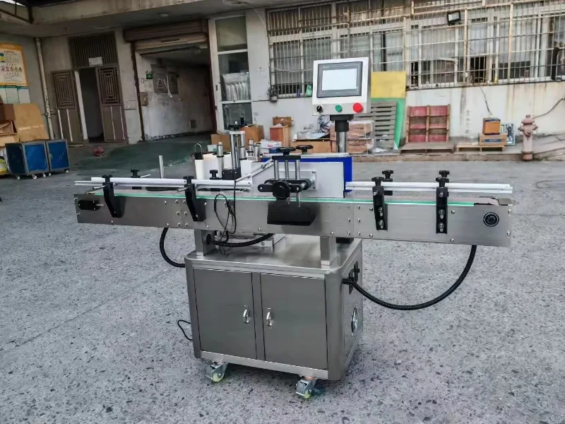 Custom Made Electric Automatic Circular Plastic Bottle Labeling Printing Machine with PLC