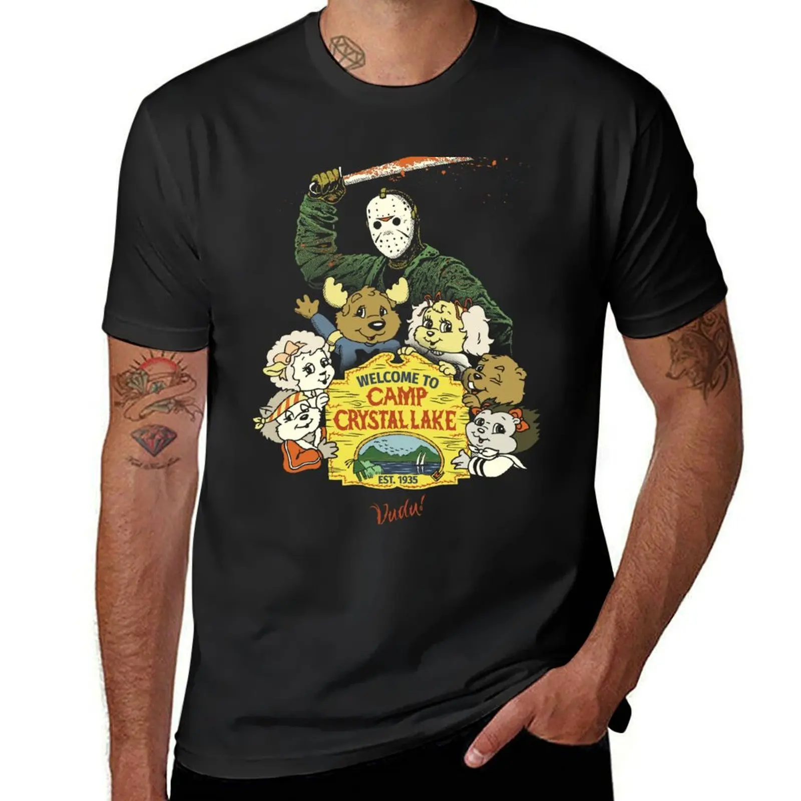 

Get Along Gang Crystal Lake T-Shirt quick drying plus sizes men clothing