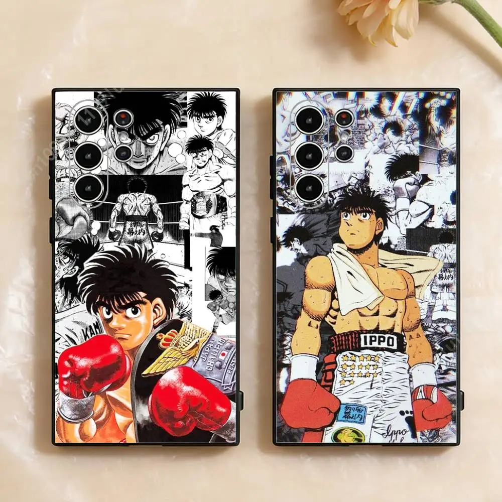 M-Makunouchi Ippo-S Boxing Comic Phone Case for Samsung Galaxy S30 26 25 Ultra Plus S24 23 22 FE Lite S21 20 TPU Cover