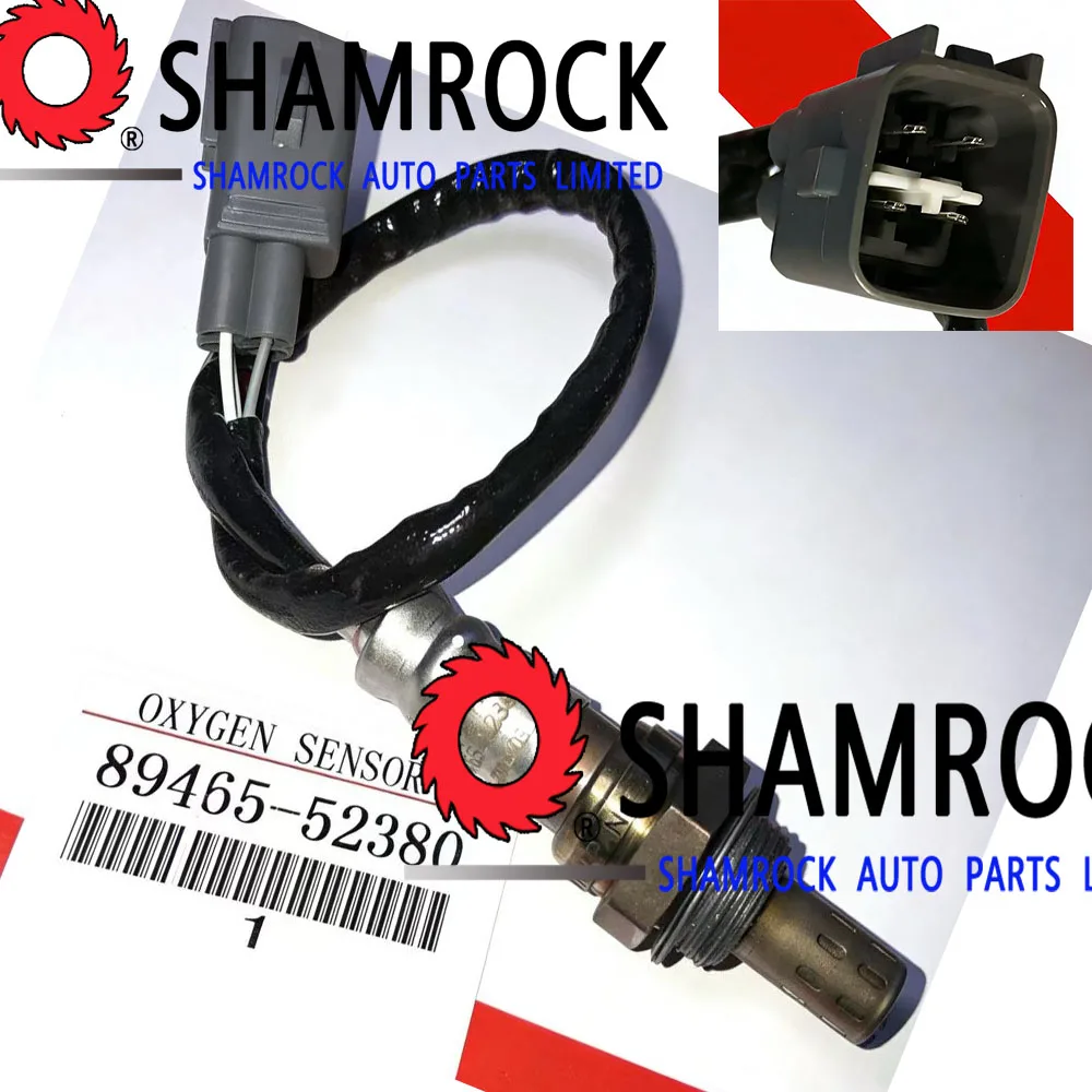 89465-52380  ESL-TY-037 Oxygen Sensor Lambda Sensor Auto Air Fuel Ratio 89465-52380  8946552380