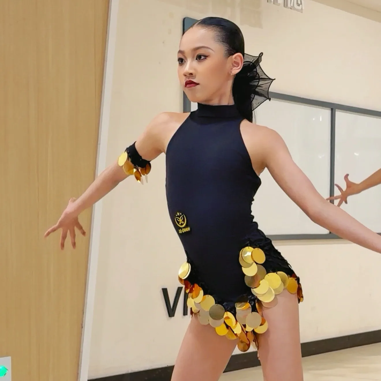 2026 New Latin Dance Professional Dress Children'S Ballroom Dance Competition Dress Kids Samba Latin Dance Clothing SL15689