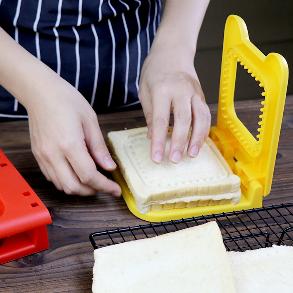 Simple Sandwiches Molds Cutter And Sealer Easy Using Crustless Bread Making Tool Kitchen Accessories