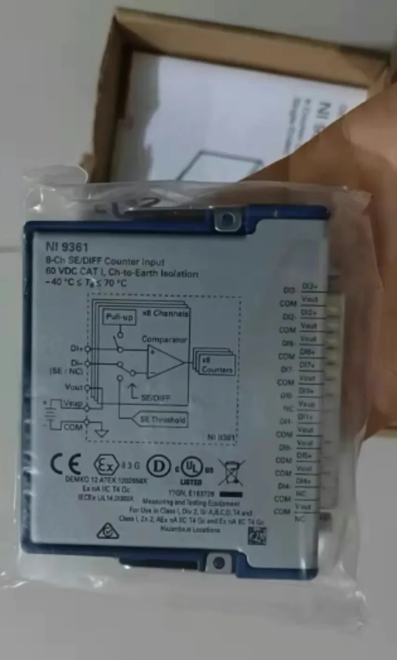 1PCNI 9361 C-Series Module With DSUB, 8 CH Counter Input Module, 32-Bit new in box In Stock #familitrade