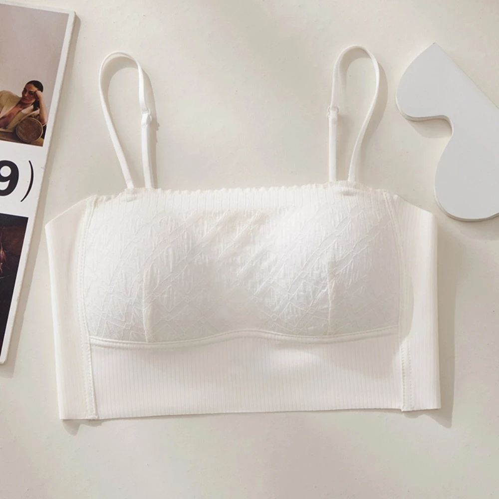 

Push Up Underwear Lace Wireless Bra Traceless Anti-sagging Lace Traceless Vest Bra Lingerie Gathered Breasts Seamless Bras Yoga