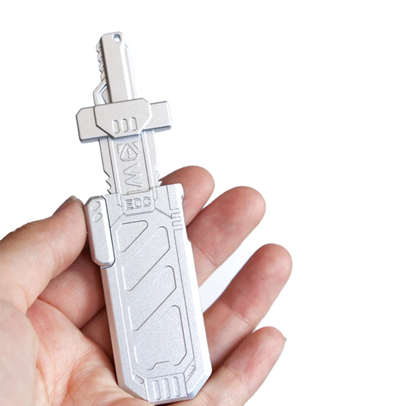 Lie Kong Schwert Fidget Slider ADHS Metall EDC Zappeln Spielzeug Büro Schreibtisch Spielzeug Angst Stress Relief Spielzeug Erwachsene Geschenke – Detail 3