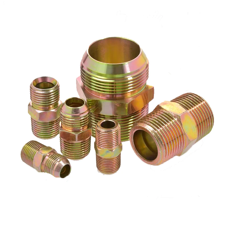 Pipe connector Fixed joint Lubricating oil pump tubing connector CNC machine tool Fittings