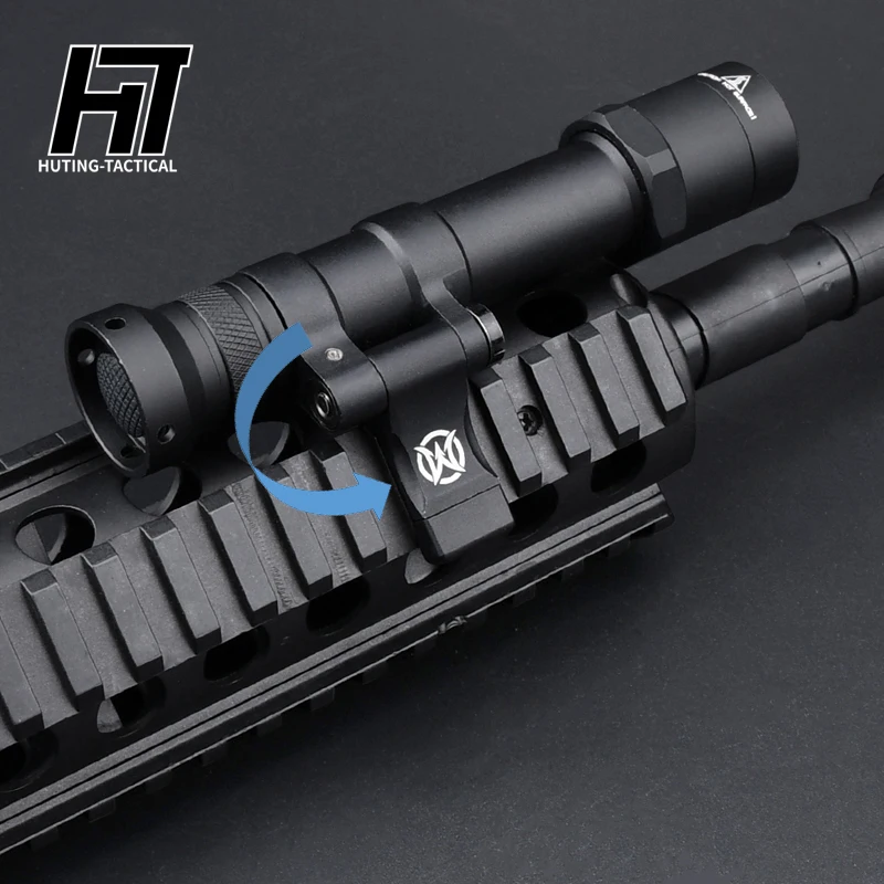 Imagem -03 - Tatical Scout Luz Surfire M640w M600 Strobe Lanterna Mlok Keymod Picatinny Rail Airsoft Weaponlight Caça ao ar Livre M640