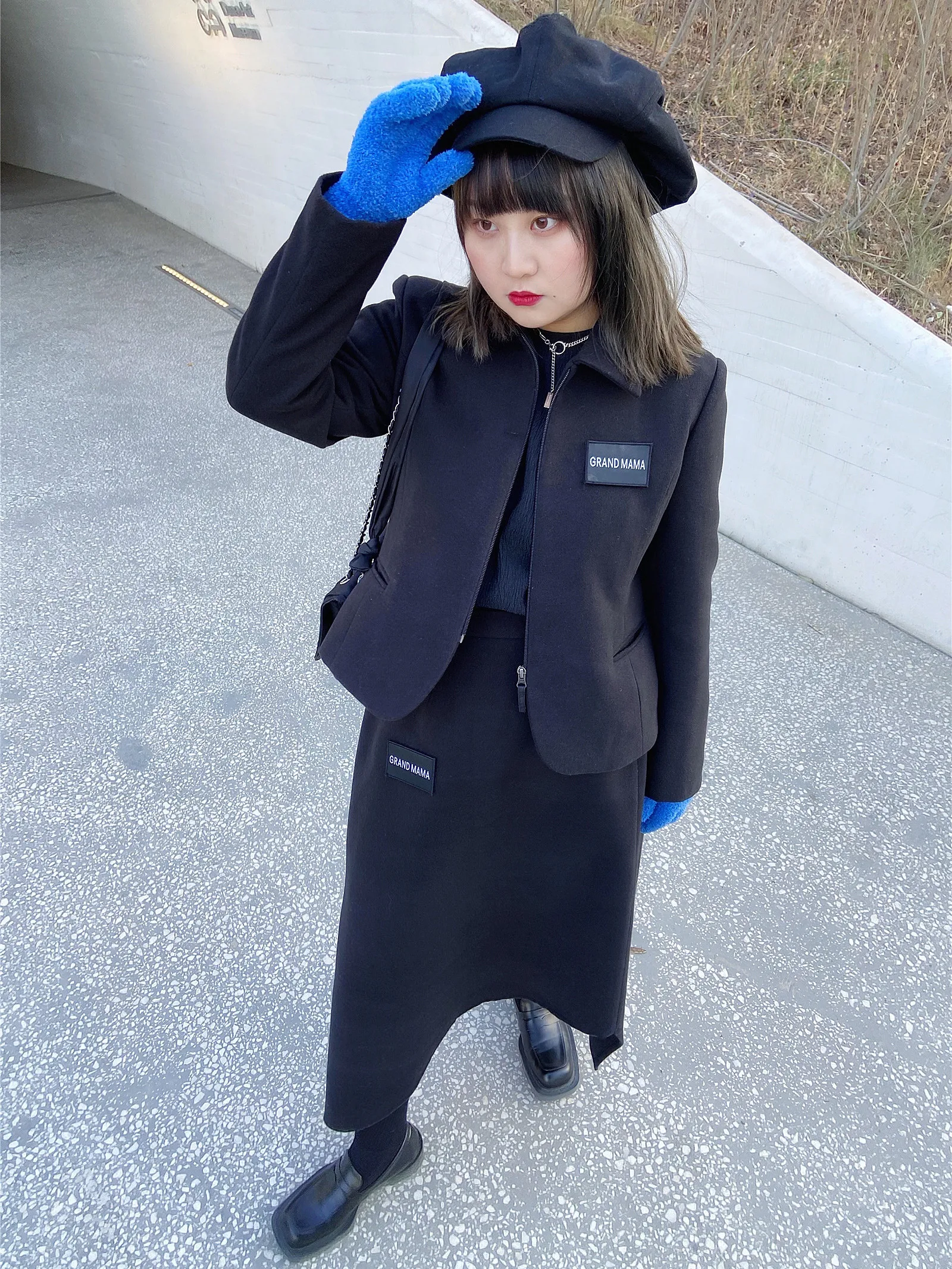 

plus Size Street Style Jacket with Stand Collar Thick Woolen Coat for Women Autumn Winter New Arrival Versatile Slimming Coat