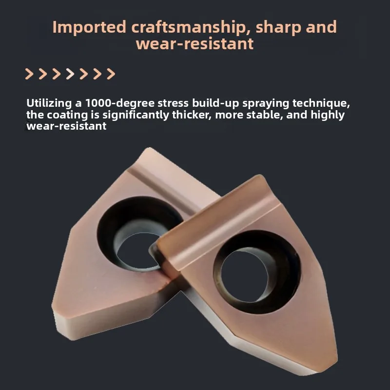 

Wide Groove FD08 FD10 FD12 FD14 MTEHR Grooving Inserts, Universal Inserts for Steel, Stainless Steel & Cast Iron