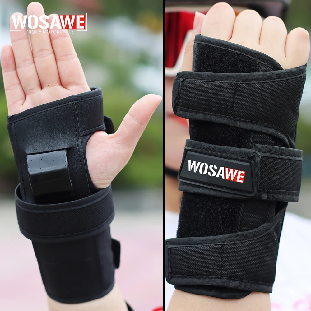 WOWAWE Adults/Child Wrist Protector Sports Wristband Wrist Support Gear Motorcycle Gym Ski Skate Snowboard Skate Hand Protection