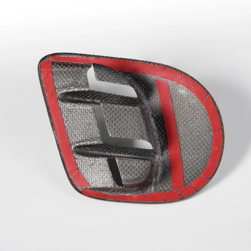 Carbon Fiber Exterior Car Side Fender Air Vent Cover Trim for Smart 453 Fortwo Forfour Air Flow Grill Outlet Intake Sticker Trim - view 5