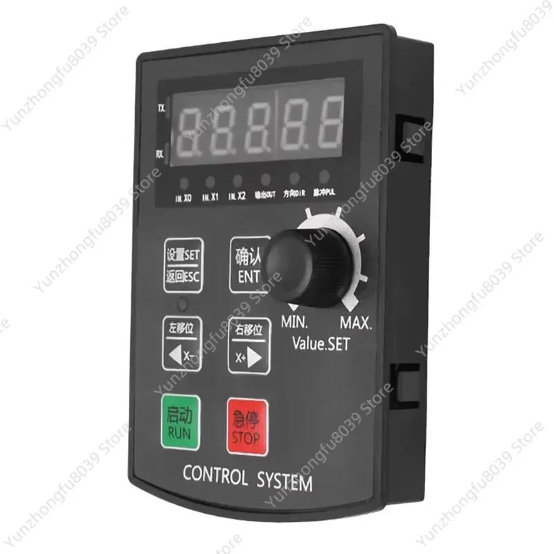 for HF020 Stepper Motor Controller Pulse Speed Regulator Forward Reverse Positioning Angle Turn Control 24VDC