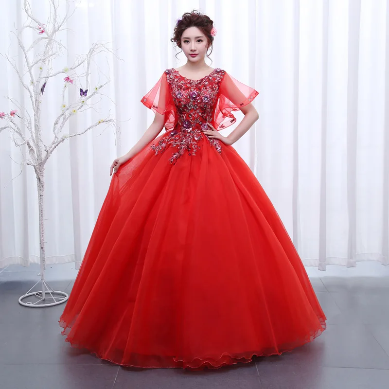 Customized Fashion Ball Gown Quinceanera Dresses Tulle Appliques Prom Birthday Party Gowns Formal Vestido De Noche Abenkleider