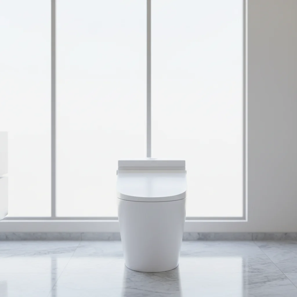 Modern Smart Bidet Toilet Unit WithCeramic Automatic Heated Seat and Remote Control Water Closet with Advanced Function
