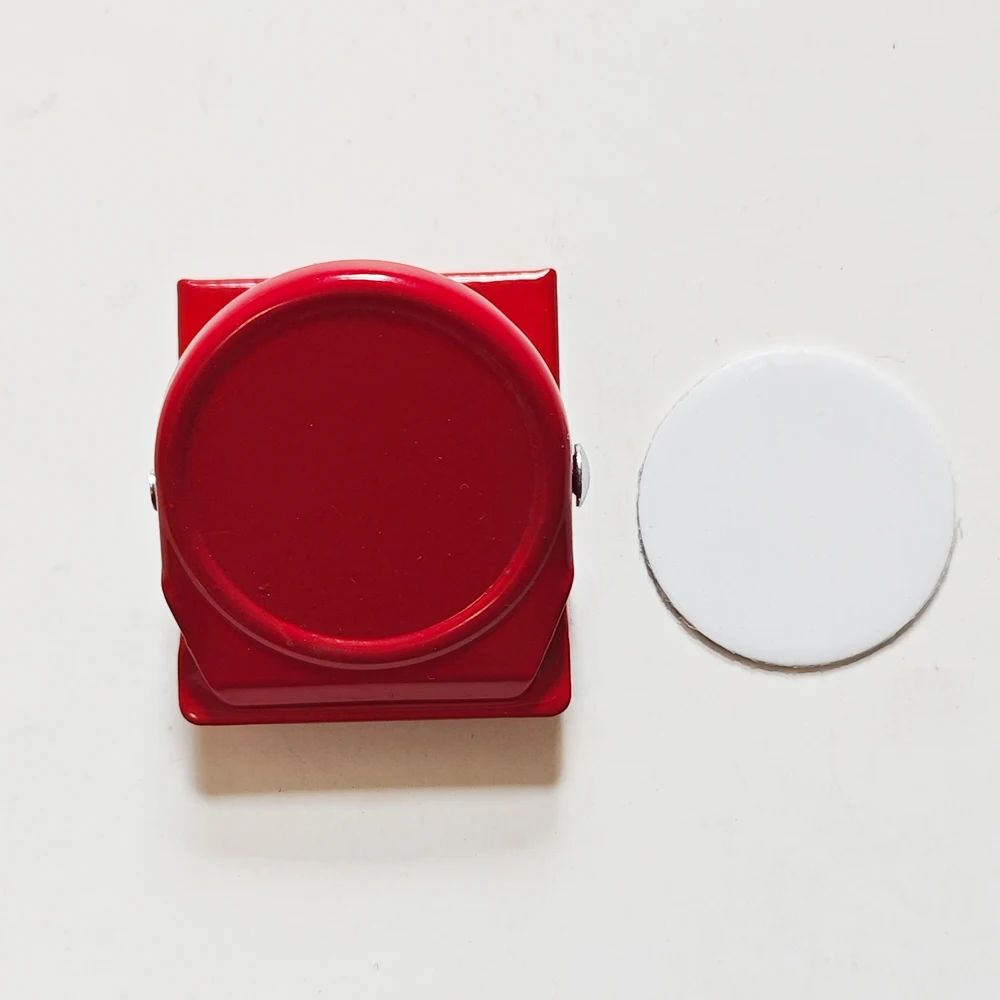 10pc/Lot Sublimation Blank DIY Sublimation Magnetic Clip Frige Sticker Clip Creative Magnets Gift Heat Transfer